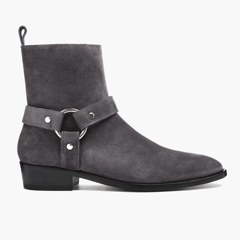 Harness | Grey Suede