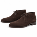 Dark Brown Suede Chukka Boots