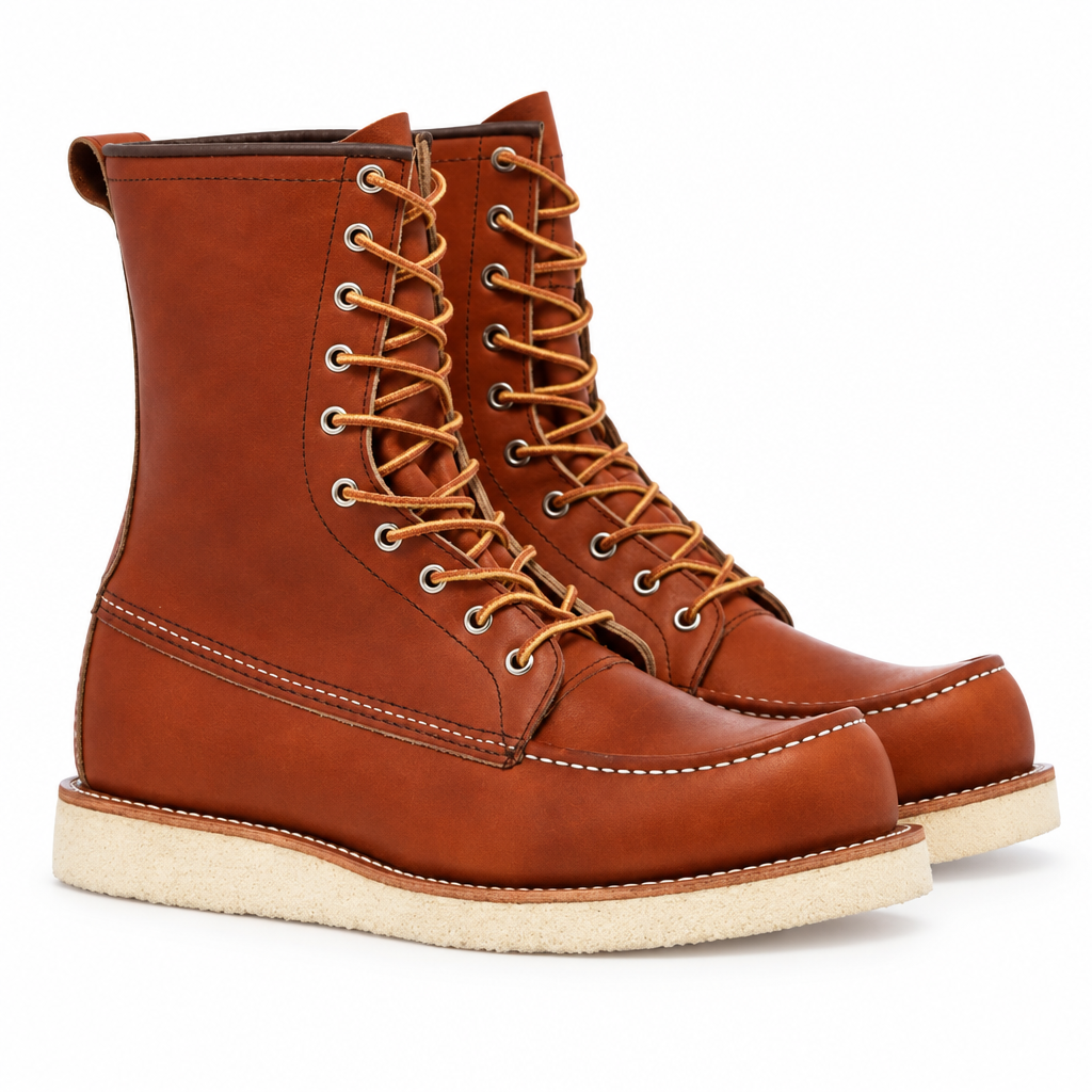 Moc Toe Welted Boots