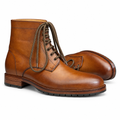 Cowhide Welted Ankle Boots